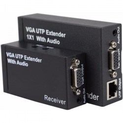 VGA UTP EXTENDER WITH AUDIO RS-VGAEXT300M-1